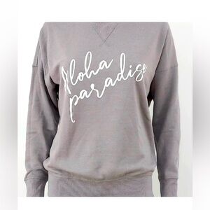 JaxSea Aloha Paradise Sweatshirt NWT